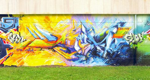 "DAIM - gestrichelt" | Gera / Germany | 1999 | © DAIM