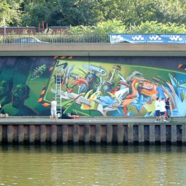 making of "Beware" | Saarbrücken / Germany | 2002 | © SUB, SEAK, DAIM | Photo: MRpro