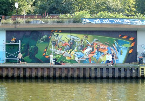 making of "Beware" | Saarbrücken / Germany | 2002 | © SUB, SEAK, DAIM | Photo: MRpro