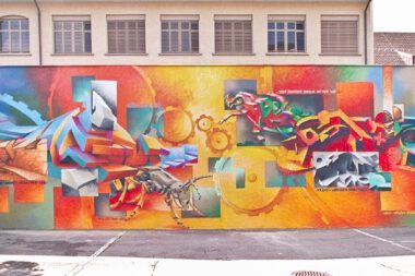 "Together" | Lucerne / Switzerland | 1997 | © DAIM, MATE | Courtesy: Schule für Gestaltung Luzern | Photo: MRpro