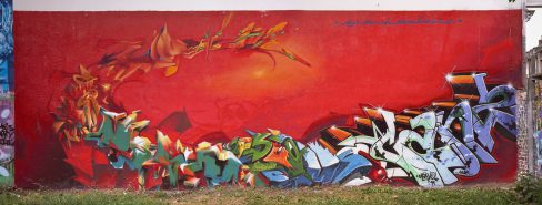 "Rotstrom" | Düsseldorf / Germany | 1999 © Magic, Daim,How, Nosm, Seemso, Can2 | Photo: MRpro