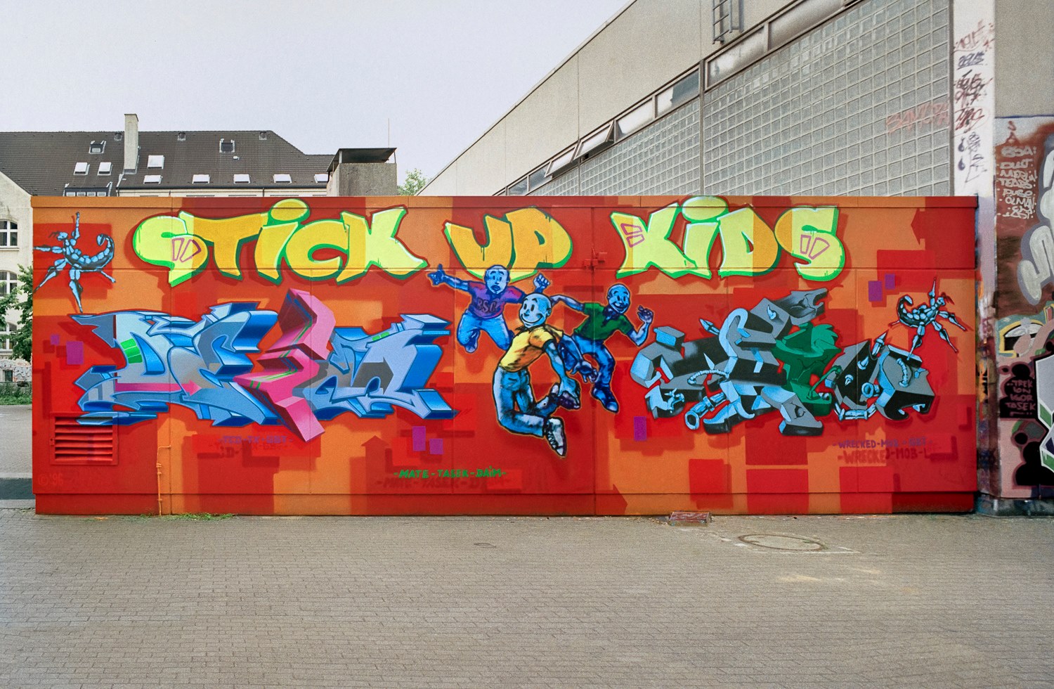 "Stick-Up Kids" | Hamburg / Germany | 1996 | © Daim, Tasek, Mate | Photo: MRpro