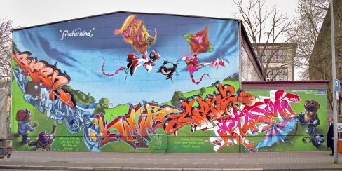 "Frischer Wind" | Frankfurt / Germany | 1998 | © Seen, Bomber, Tasek, Daim, Toast, Kent, Atom, Loomit, Can Two