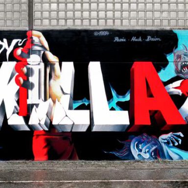 "ReadyKillainstinct" | Hamburg / Germany | 1994 | for "Readykill" (Germany) and "Killainstinct" (UK) | © HESH, PANIC, DAIM | Photo: MRpro