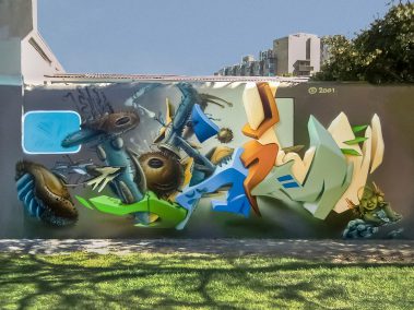 "Stuck together" | Sydney / Australia | 2001 | © SEAK, DAIM, CODEAK | Photo: MRpro