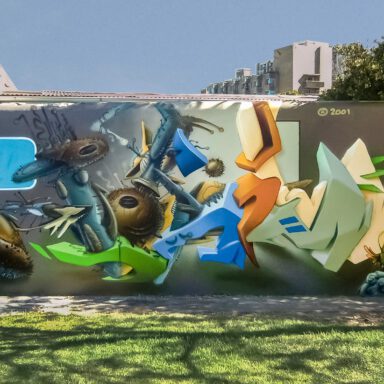 "Stuck together" | Sydney / Australia | 2001 | © SEAK, DAIM, CODEAK | Photo: MRpro