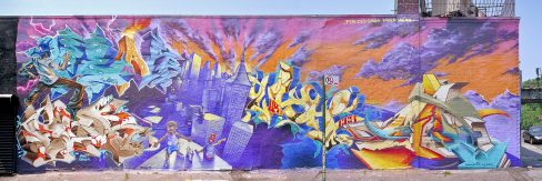 "East meets west" | Bronx (New York) / USA | 1998 | © Mear, Ces, Tasek, Per One, Daim | Photo: MRpro