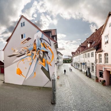 "DAIMaround" | Lüneburg / Germany | 2009 | ARTotale - Leuphana Urban Art Project | © Mirko Reisser (DAIM) | Courtesy: Leuphana Universität Lüneburg / REINKINGPROJEKTE | Photo: MRpro