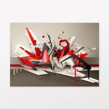 "Red Metal" | Poster | 70 x 50 cm | © DAIM