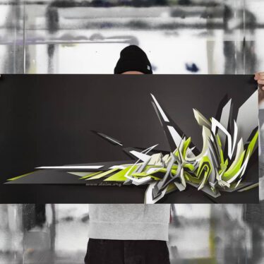 "Swinging DAIM" | Poster | 101 x 50 cm | © DAIM