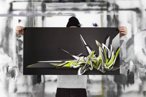 "Swinging DAIM" | Poster | 101 x 50 cm | © DAIM